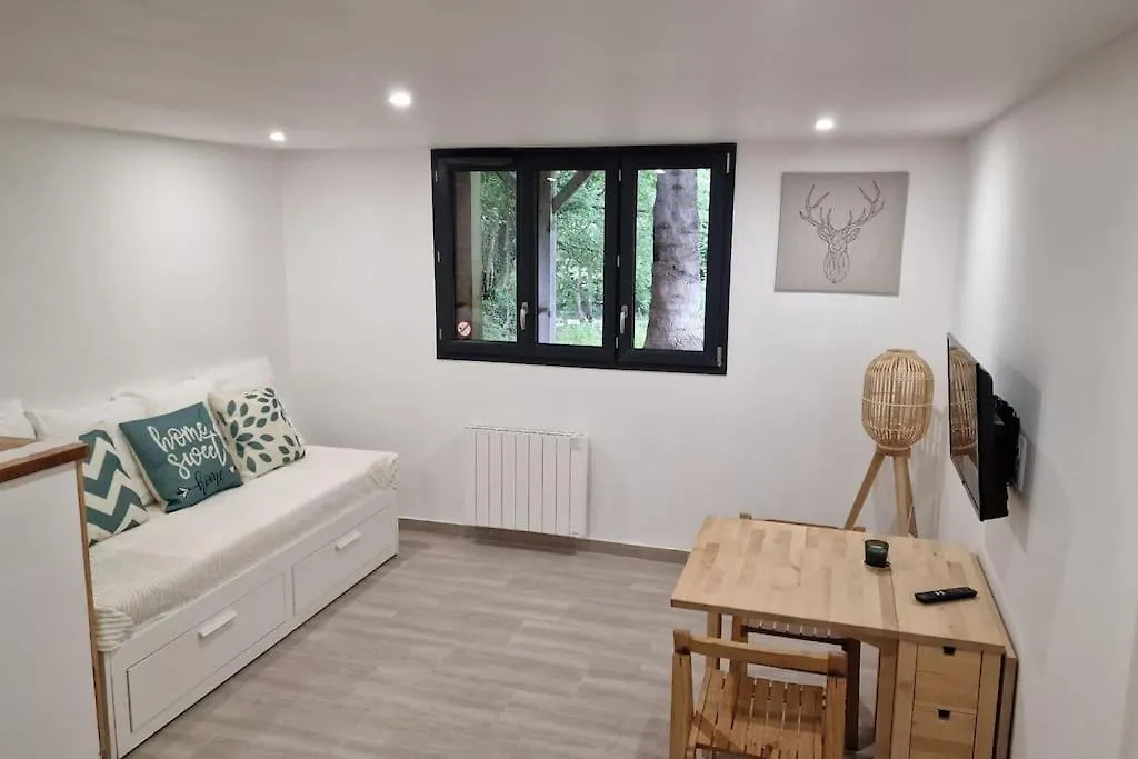 Апартаменты Ariege, Agreable T2 En Bord De Riviere Val-de-Sos